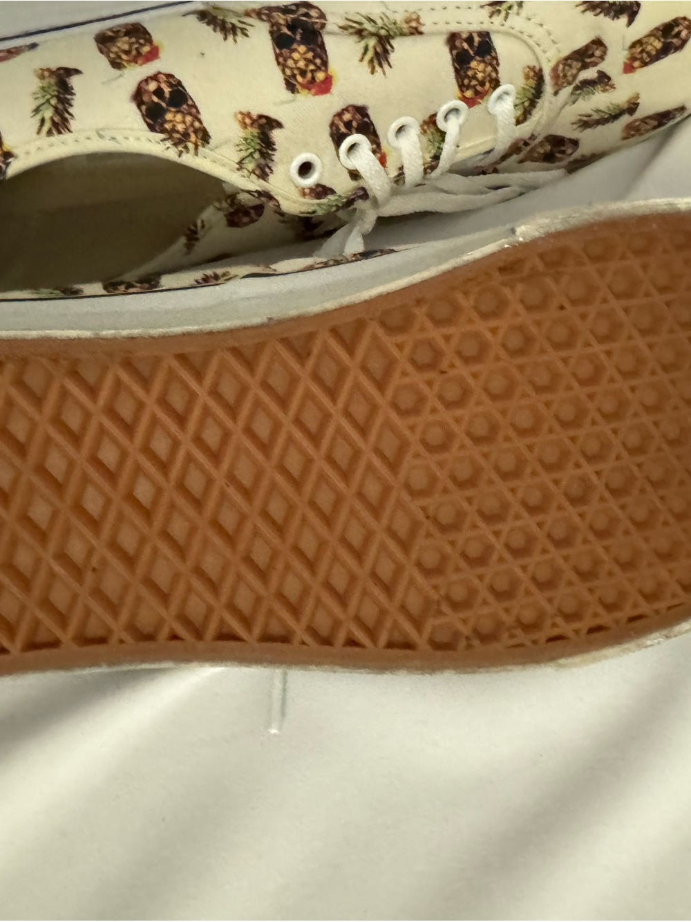 Vans Pineapple Skull Sneakers 12 - Picture 2 of 3
